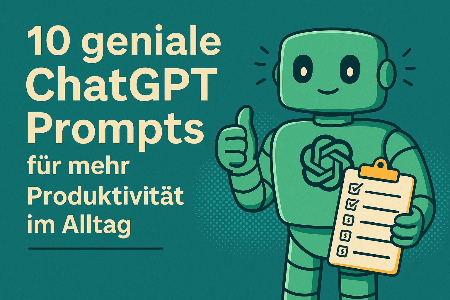 10 geniale ChatGPT Prompts für mehr Produktivität im Alltag