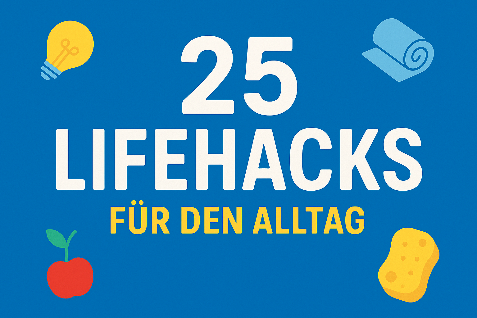25 geniale Lifehacks, die deinen Alltag sofort einfacher machen