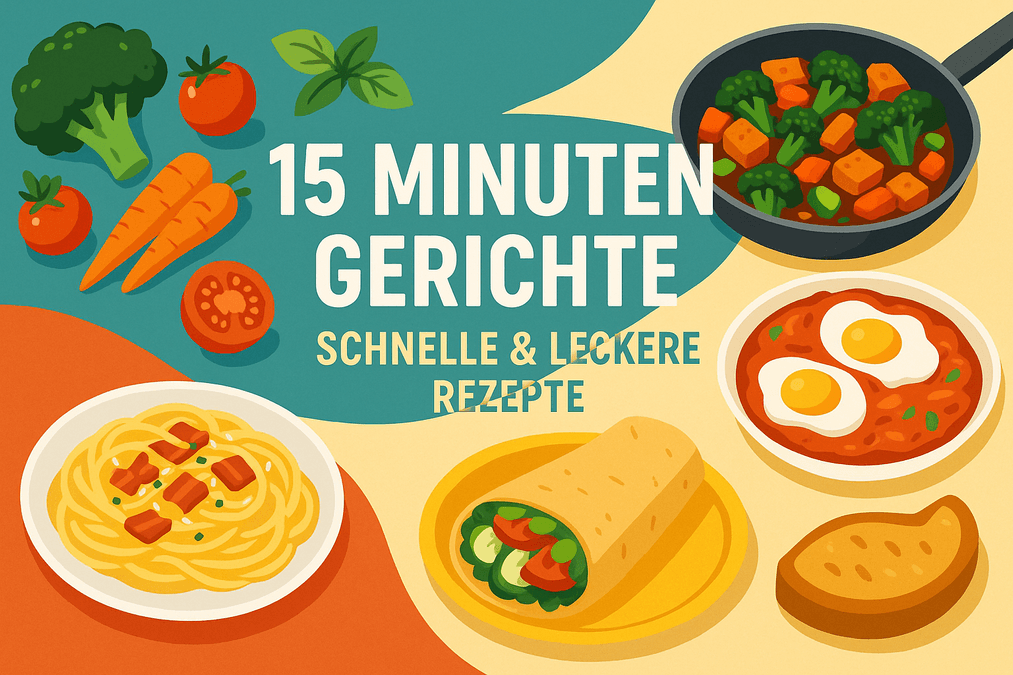 15 Minuten Gerichte: Schnelle & Leckere Rezepte für Beschäftigte
