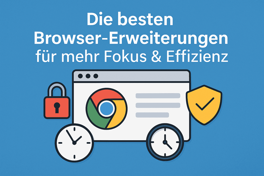 Die besten Browser-Erweiterungen für mehr Fokus & Effizienz